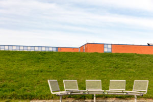 Haus des Gastes, Architektur, Fassade, Norddeich, Norden, Nordsee, Wattenmeer, Ostfriesland, Niedersachsen, Haus des Gastes, Architektur, Fassade, Norddeich, Norden, Nordsee, Wattenmeer, Ostfriesland, Niedersachsen,